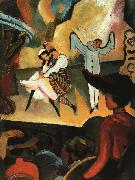 August Macke Russian Ballet I oil painting picture wholesale